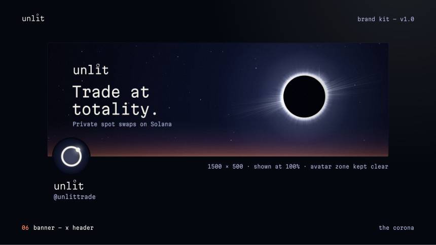 unlit, banner and header